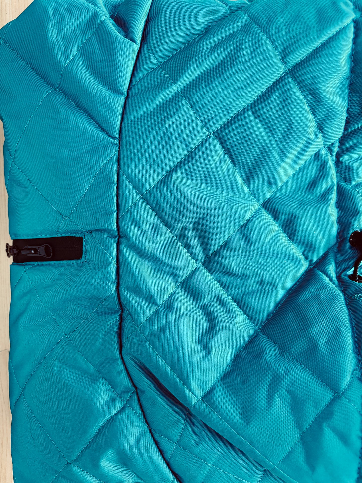 Stylish Coat for Large Dogs. Easy Fit, Built -In Harness