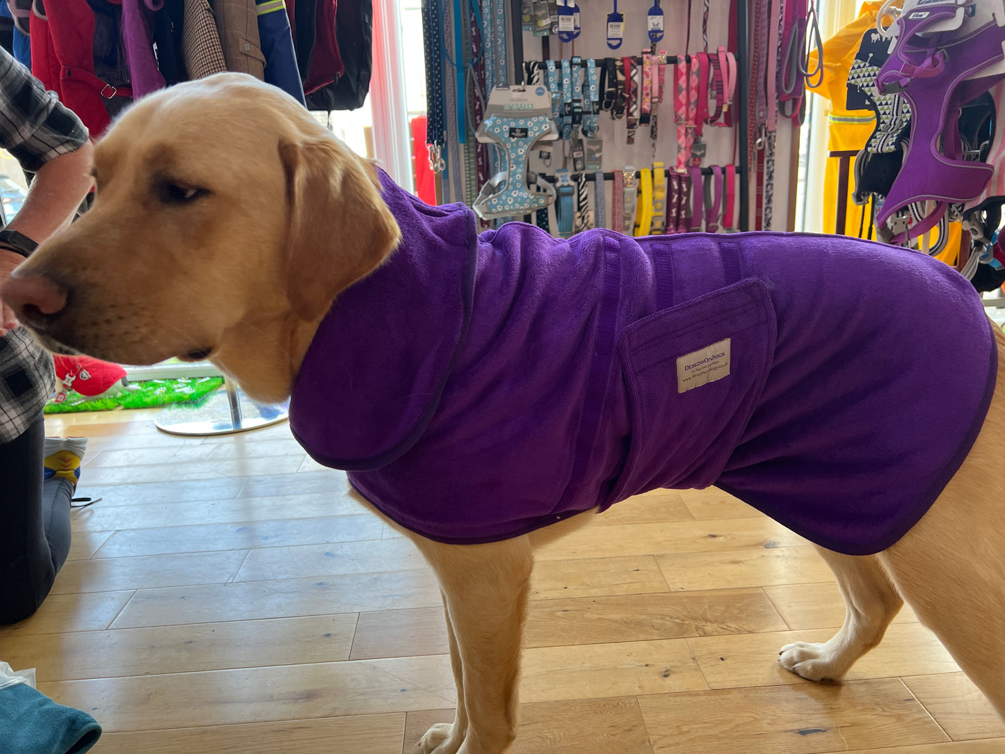 Premium Dog Drying Coat , Bathrobe