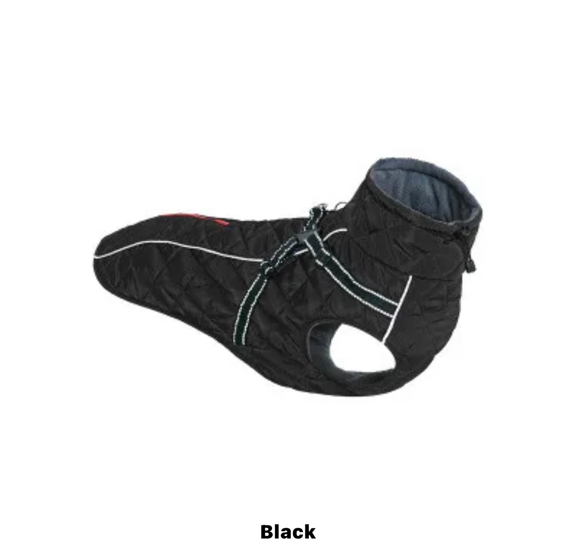 Harness Coat in Soft Shell with Stretch - For larger dogs
