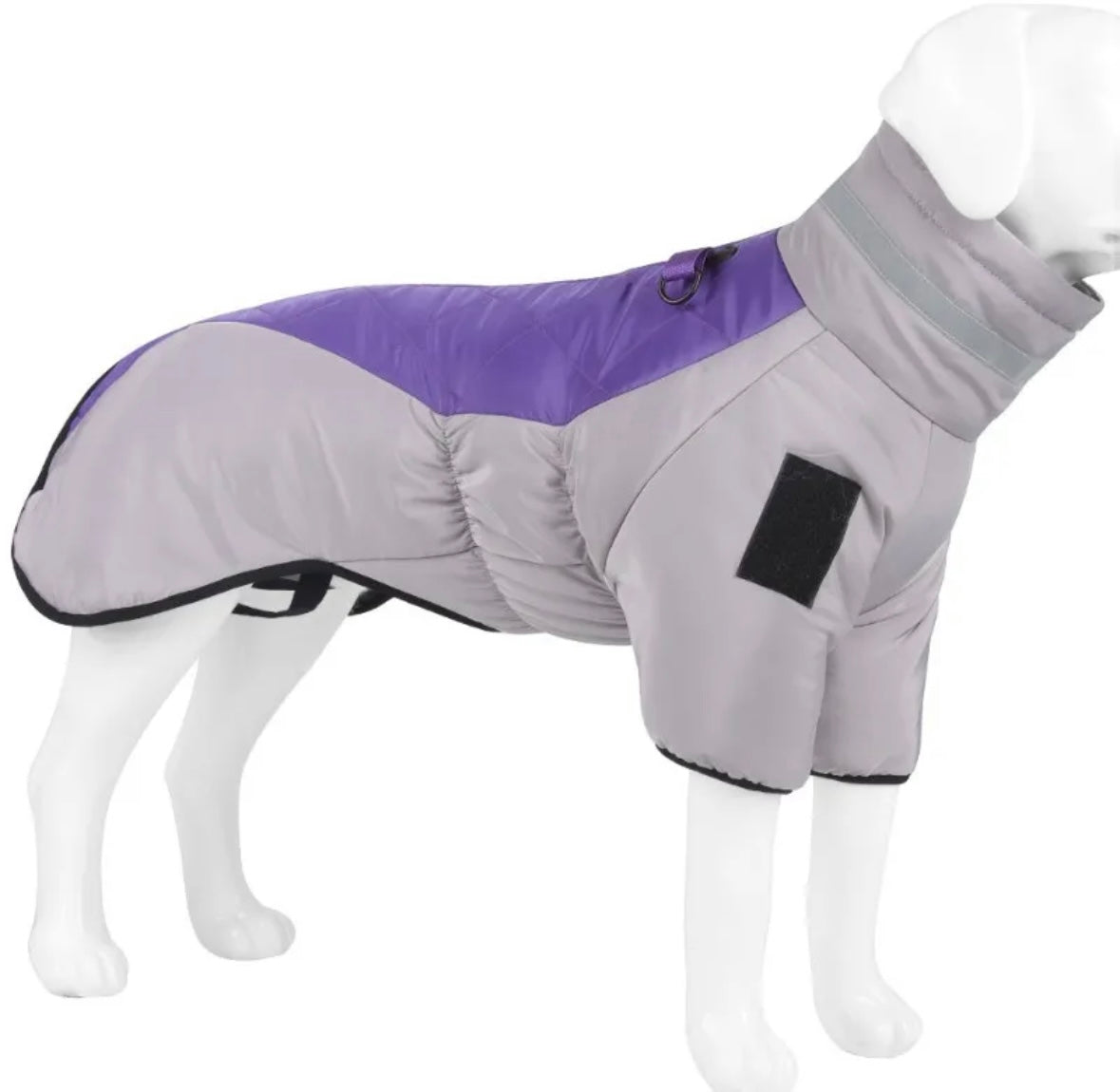 Quilted Rainsuit - No Matting. Integrated Harness