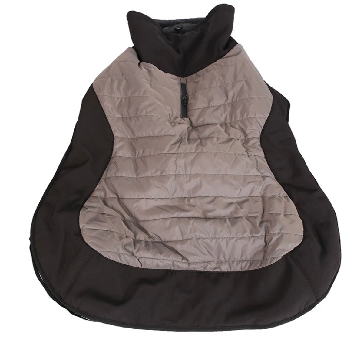 Stylish Coat for Large Dogs. Easy Fit, Built -In Harness