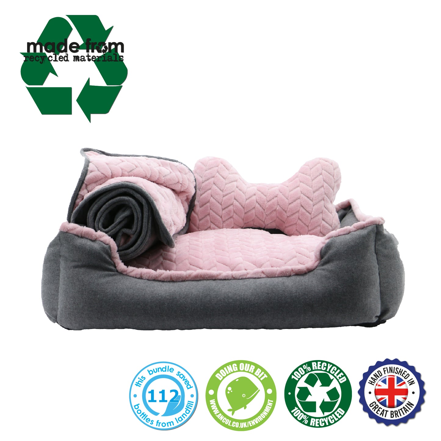 Small Dogs Made From Dog Bed Set 60x50cm