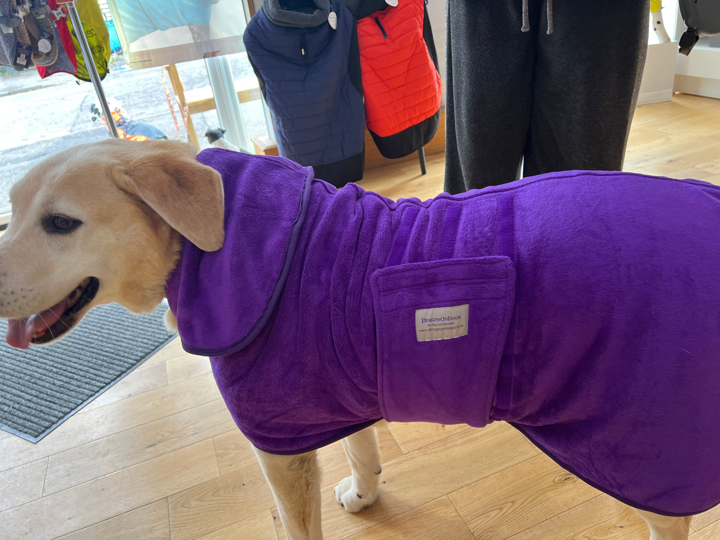 Premium Dog Drying Coat , Bathrobe